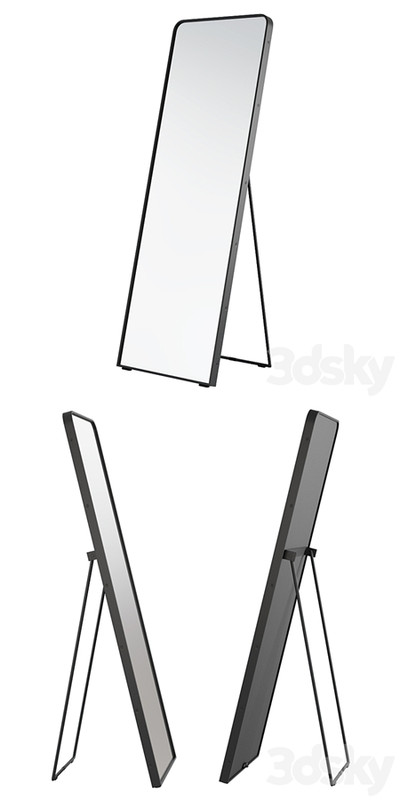 Rejuvenation metal framed Easel floor mirror